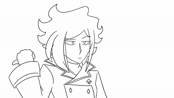 Tiedown animation for a shot from the Heathens: Hellhounders Pilot